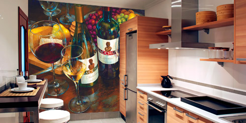 kitchen murals